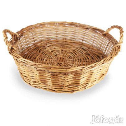 Kenyeres vesszőkosár 30cm II osztályú vesszőkosár