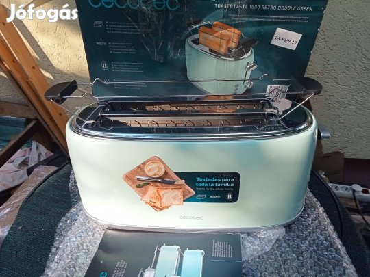 Kenyérpiritó 4szeletes Retró stilusú