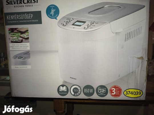 Kenyérsütőgép Silvercrest 
