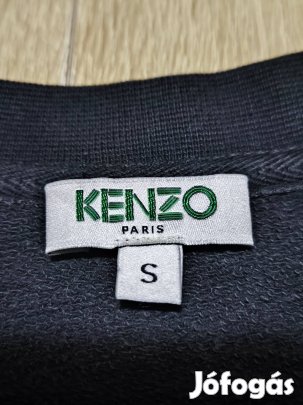 Kenzo Paris eredeti fekete hímzett tigrisfejes pulóver