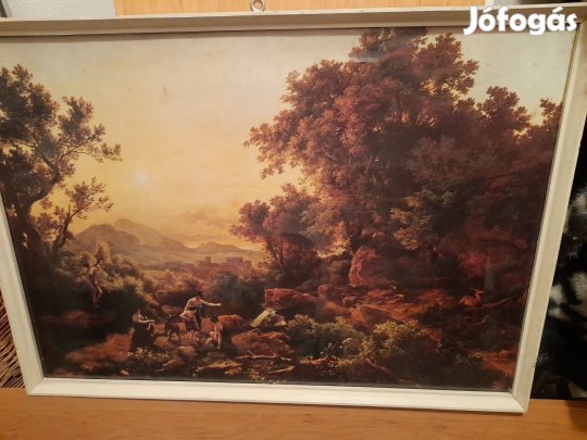 Kép, Nagyméretu 80x57cm! Eladó