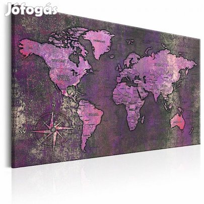 Kép - Ametiszt színű térkép
