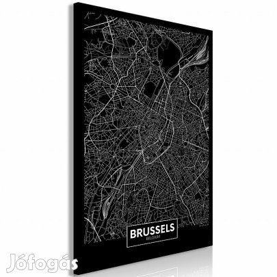 Kép - Brüsszel sötét térképe