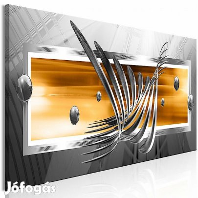 Kép - Ezüst szárnyak és narancs téglalap (1 darabban)