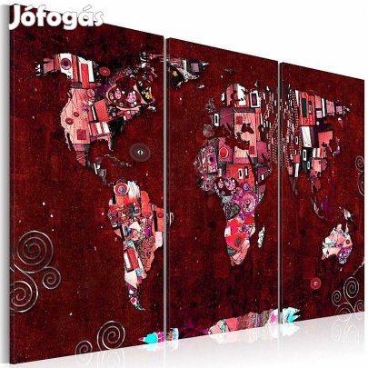 Kép - Festékes világtérkép 2