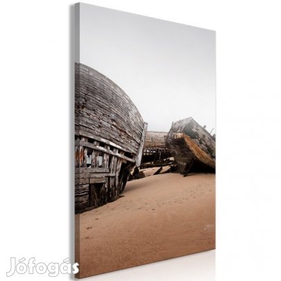 Kép - Hajóroncsok a parton