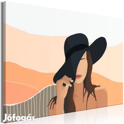 Kép - Hölgy kalapban