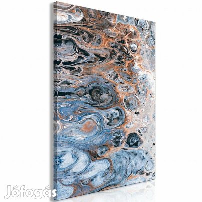 Kép - Kék és vörösesbarna golyók II