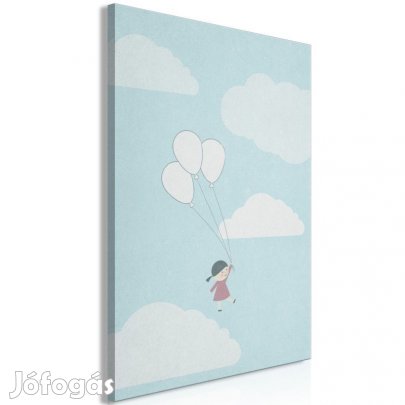 Kép - Kislány léggömbökkel