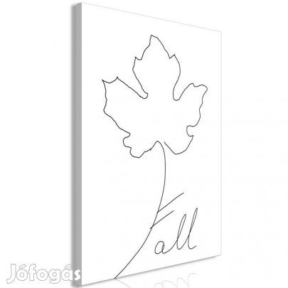 Kép - Levél feketén-fehéren