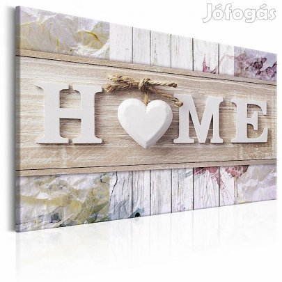 Kép - Otthon fehér szívecskével nyári színekben