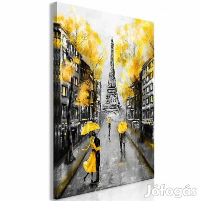 Kép - Párizs: a szerelem városa (sárga)