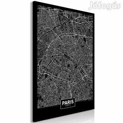 Kép - Párizs sötét térképe