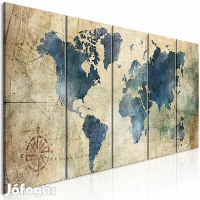 Kép - Retró világtérkép