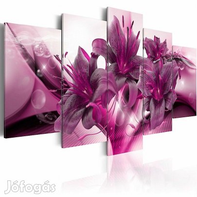 Kép - Sötétlila virágcsokor