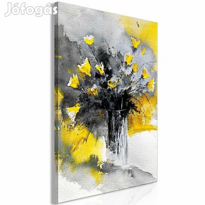 Kép - Színes virágcsokor (sárga)