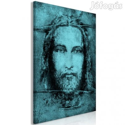 Kép - Torinoi lepel türkizben