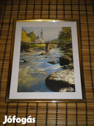Kép arany keretben szép állapotban mutatós darab