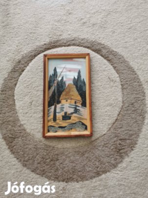 Kép hâzzal és gémes kúttal 