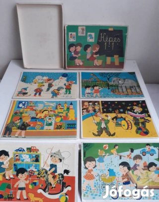 Képes 1*1 retro kirakó