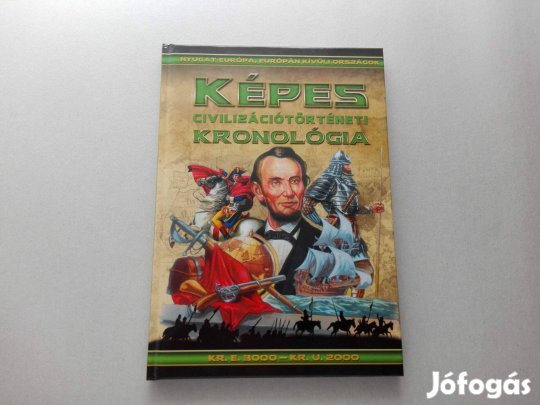 Képes civilizációtörténeti kronológia-Ny.-Európa,Európán kív.or.könyv