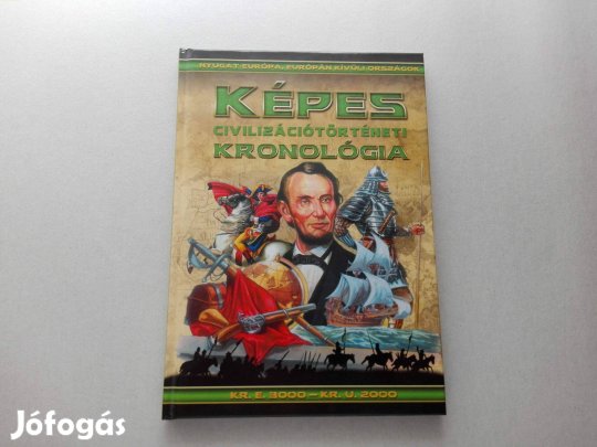 Képes civilizációtörténeti kronológia-Ny.-Európa,Európán kív.or.könyv