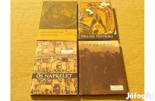 Képes történelem melléklettel - (4 kötet)