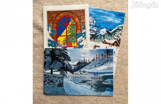 Képeslap - levelezőlap csomag/3 db