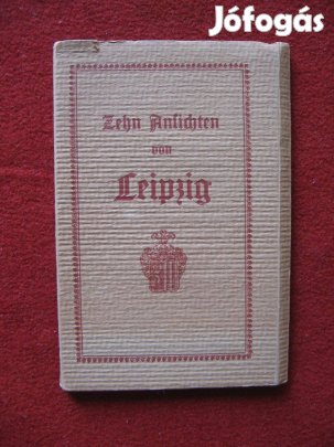 Képeslap gyűjtemény leporello, Leipzig-Lipcse