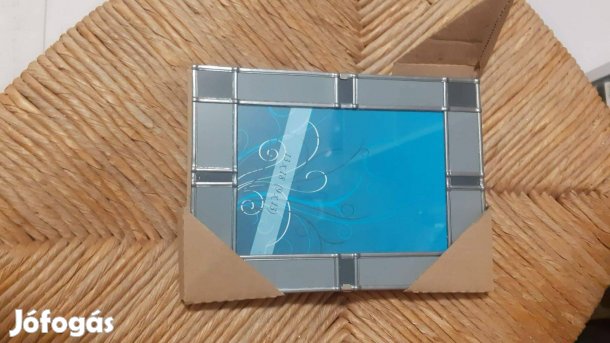 Képkeret ólomüveg hatású