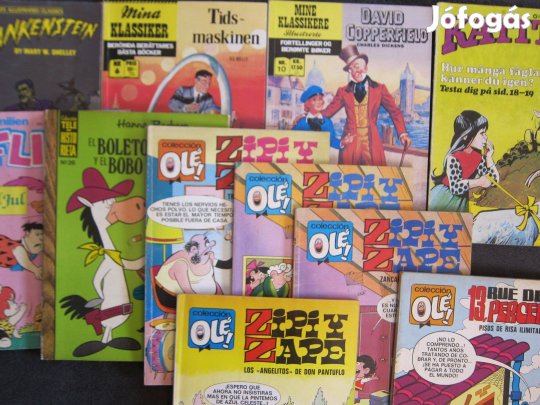 Képregény - Régi Külföldi vegyes 11db