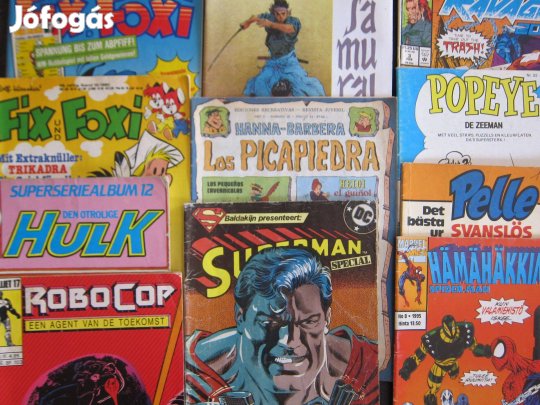 Képregény - Régi - retro vegyes 11db