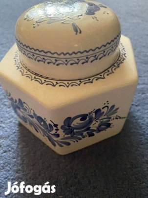Kerámia(bonbonier) cukortartó-új