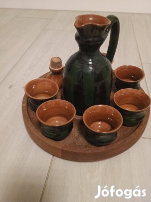 Kerámia csészék, kancsó