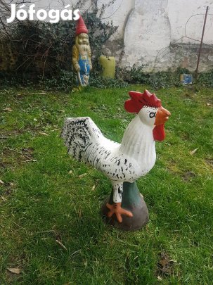 Kerámia dísz kakas kültérre 51 cm