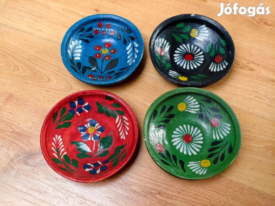 Kerámia dísz tálak kézzel festett