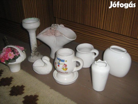 Kerámia dísz tárgyak hibátlan állapotba