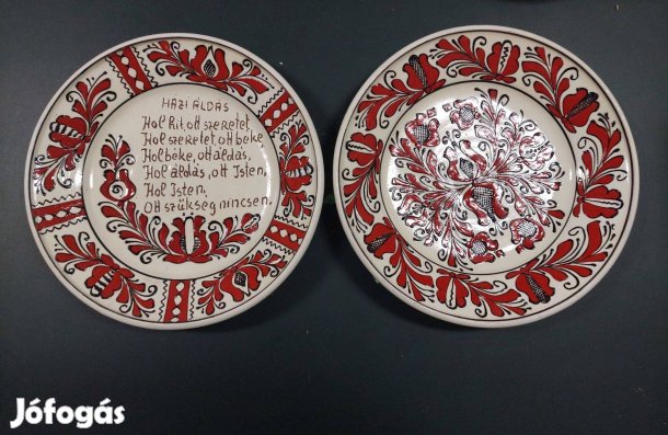 Kerámia dísztányér