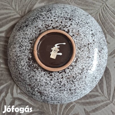 Kerámia dísztányér, dísztál