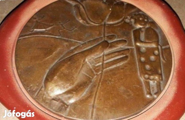 Kerámia és réz emléktárgy Szentendre