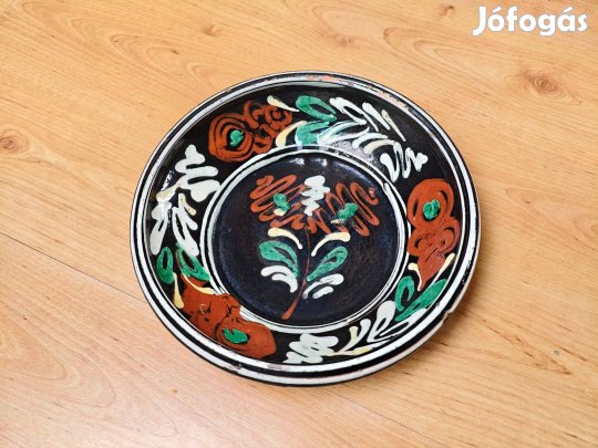 Kerámia fali dísz tányér