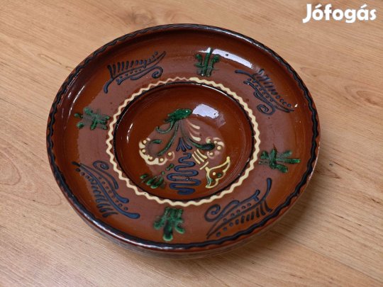 Kerámia fali dísztányér