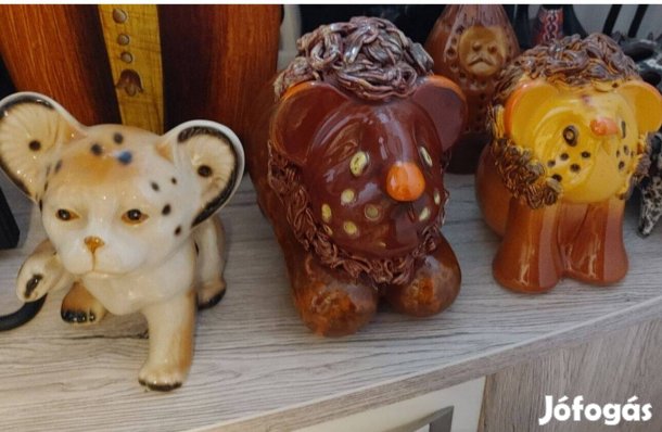 Kerámia figura állatok 6000Ft/db