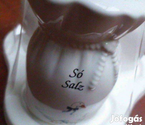 Kerámia fűszertartó só bors paprika tartó Új