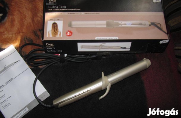 Kerámia hajformázó, ledes - vadonat új