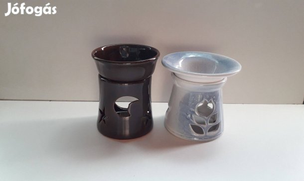 Kerámia illóolaj párologtató 12 és 11 cm, darabár_