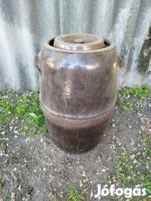 Kerámia káposztáshordó eladó 