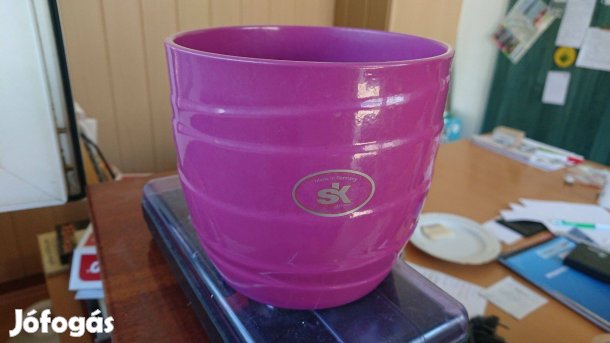 Kerámia kaspó virágcserép Lila