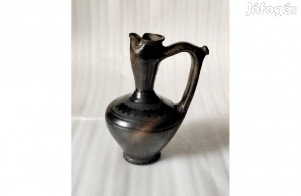 Kerámia korsó és váza nem jelzett, Fekete