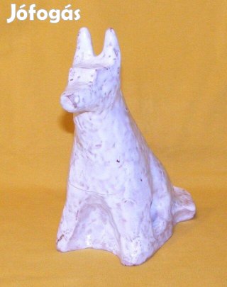 Kerámia kutya figura